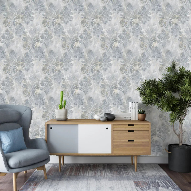 کاغذ دیواری داماسک