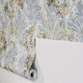 کاغذ دیواری داماس