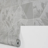 کاغذ دیواری طرح هندسی