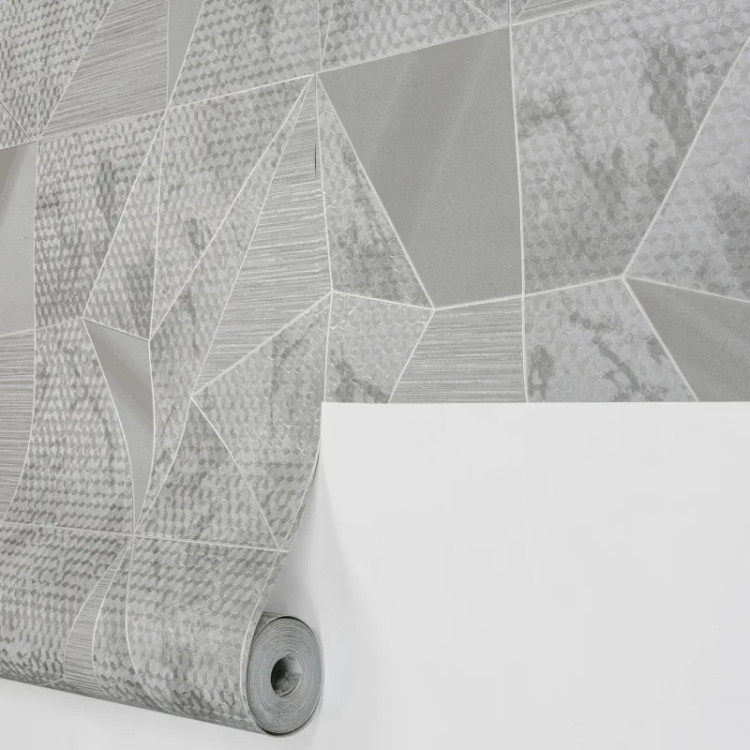 کاغذ دیواری طرح هندسی