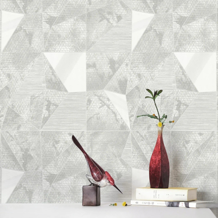 کاغذ دیواری طرح هندسی