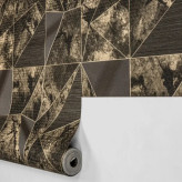 کاغذ دیواری طرح هندسی