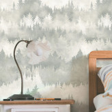 کاغذ دیواری طرح درخت