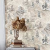 کاغذ دیواری طرح درخت