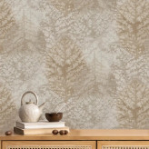 کاغذ دیواری طرح گل