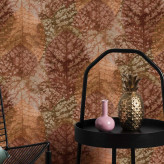 کاغذ دیواری طرح گل