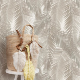 کاغذ دیواری طرح شاخ و برگ