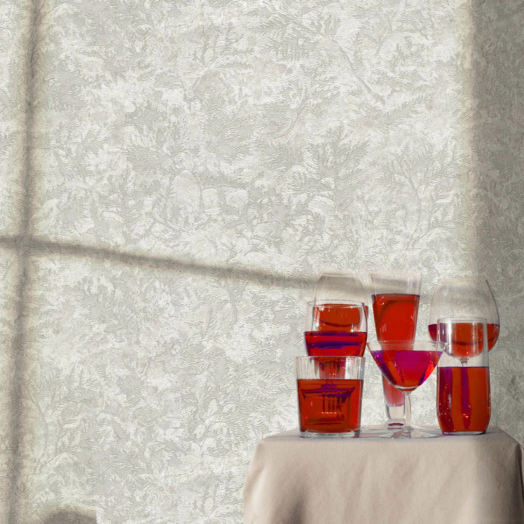 کاغذ دیواری طرح شاخ و برگ