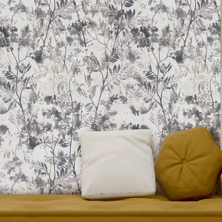 کاغذ دیواری طرح شاخ و برگ