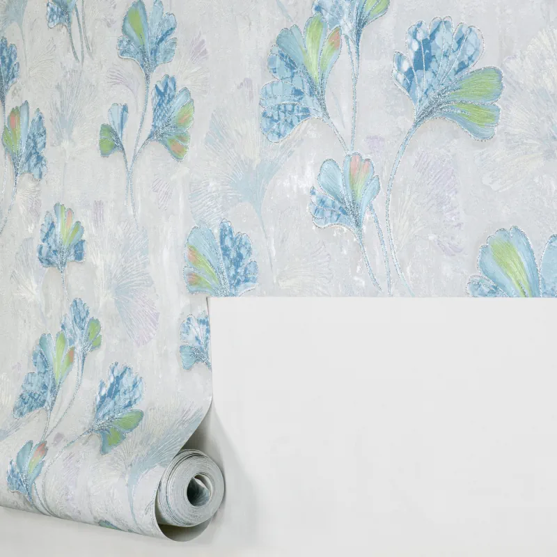 کاغذ دیواری گلدار