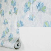 کاغذ دیواری گلدار