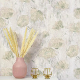 کاغذ دیواری گلدار