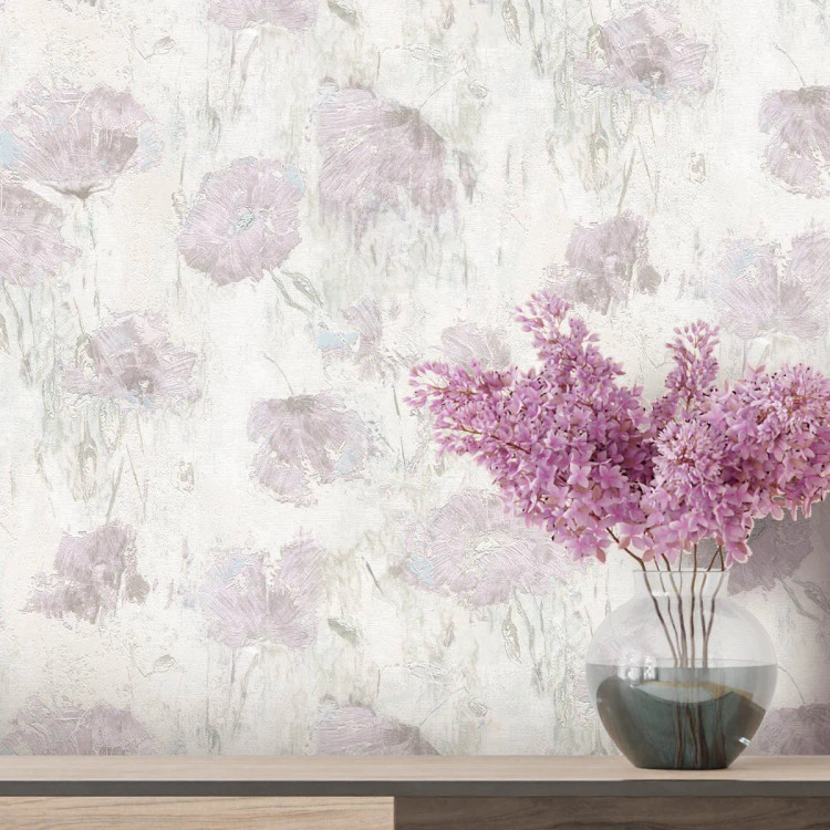 کاغذ دیواری گلدار