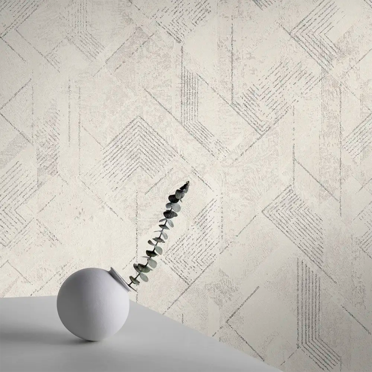 کاغذ دیواری طرح هندسی