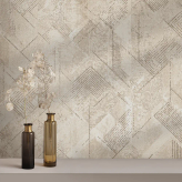 کاغذ دیواری طرح هندسی