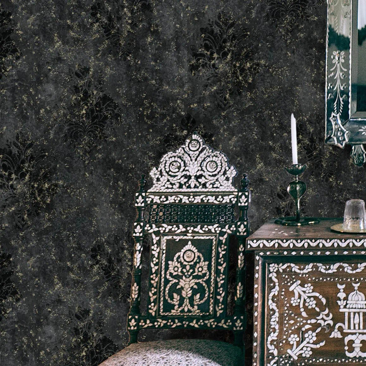 کاغذ دیواری مشکی