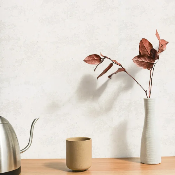 کاغذ دیواری سفید