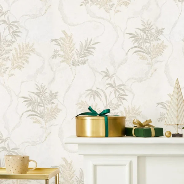 کاغذ دیواری طرح برگ