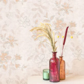 کاغذ دیواری طرح شاخه و برگ