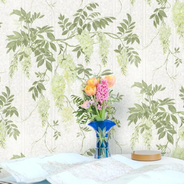 کاغذ دیواری طرح برگ