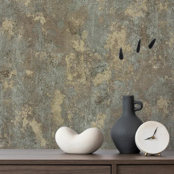 کاغذ دیواری طرح پتینه