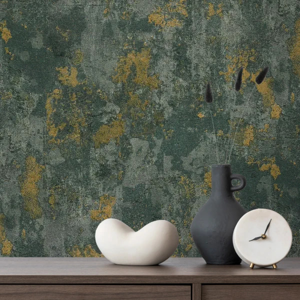 کاغذ دیواری طرح پتینه