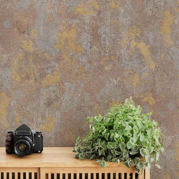 کاغذ دیواری طرح پتینه