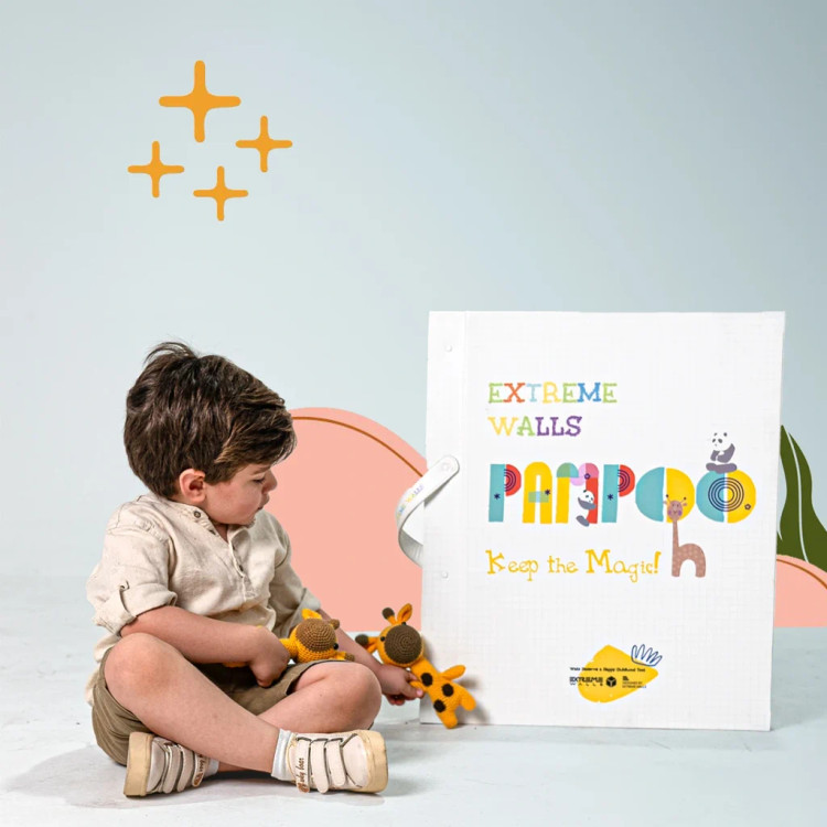 کاغذ دیواری اتاق کودک آلبوم پمپو