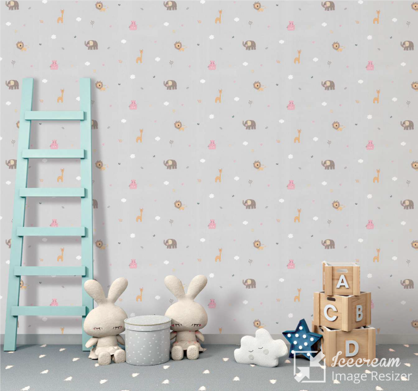 کاغذ دیواری اتاق نوزاد