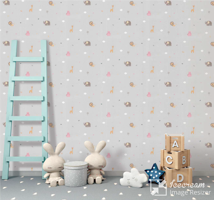 کاغذ دیواری اتاق نوزاد