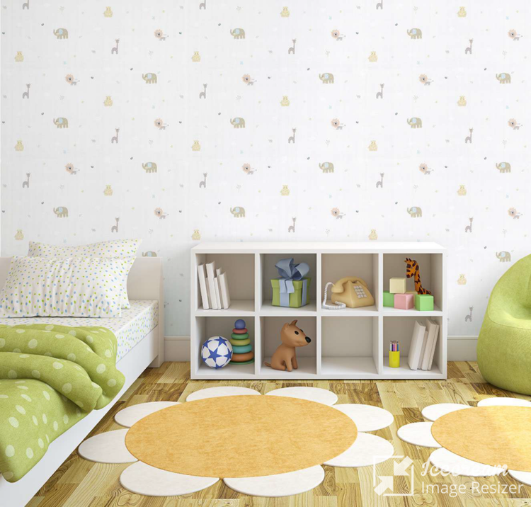 کاغذ دیواری اتاق نوزاد