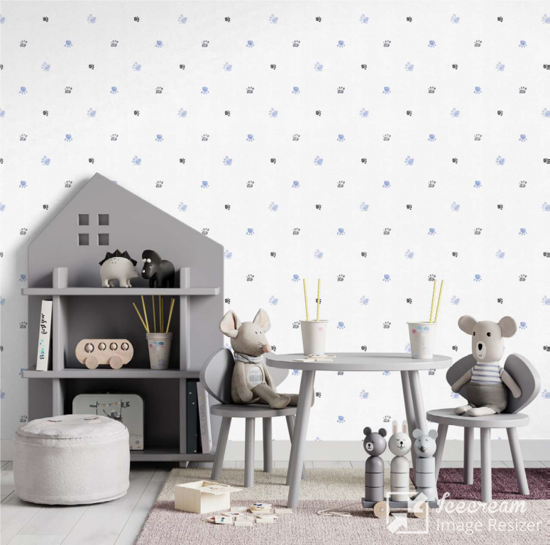 کاغذ دیواری مناسب اتاق کودک دختر و پسر