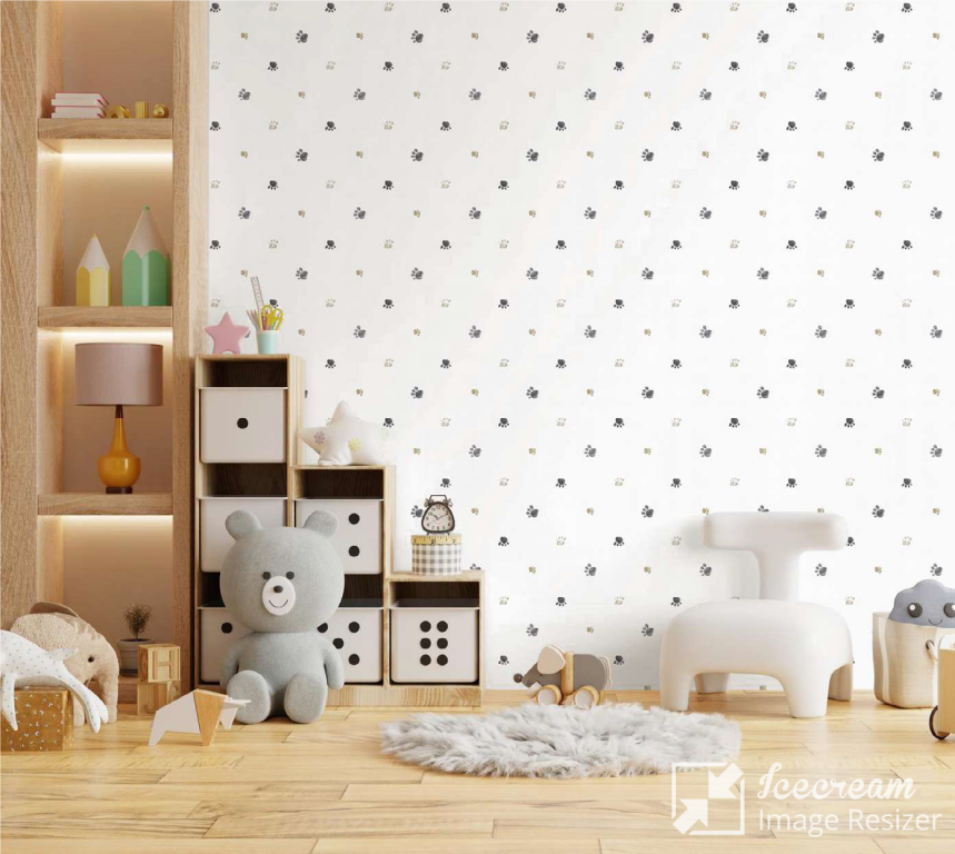 کاغذ دیواری طرحدار کودک