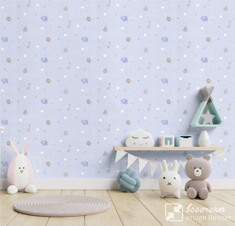 کاغذ دیواری اتاق نوزاد