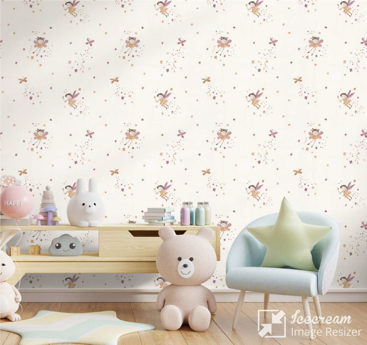 کاغذ دیواری مناسب اتاق کودک دختر و پسر
