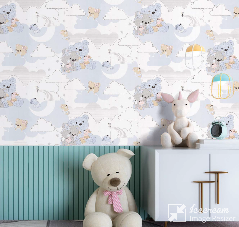 کاغذ دیواری اتاق نوزاد