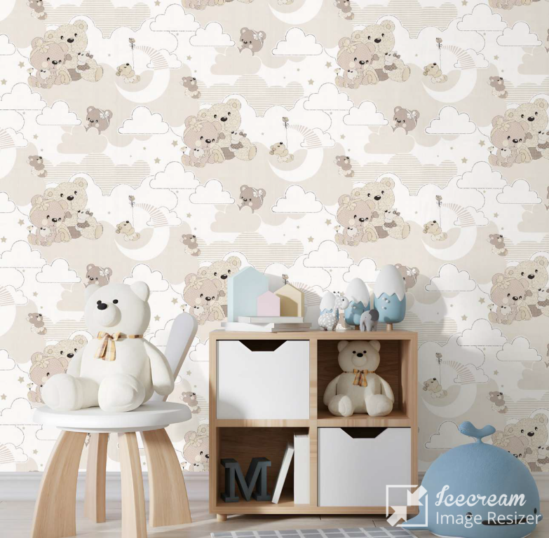 کاغذ دیواری برای اتاق نوزاد