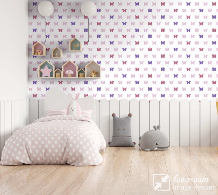 کاغذ دیواری اتاق نوزاد