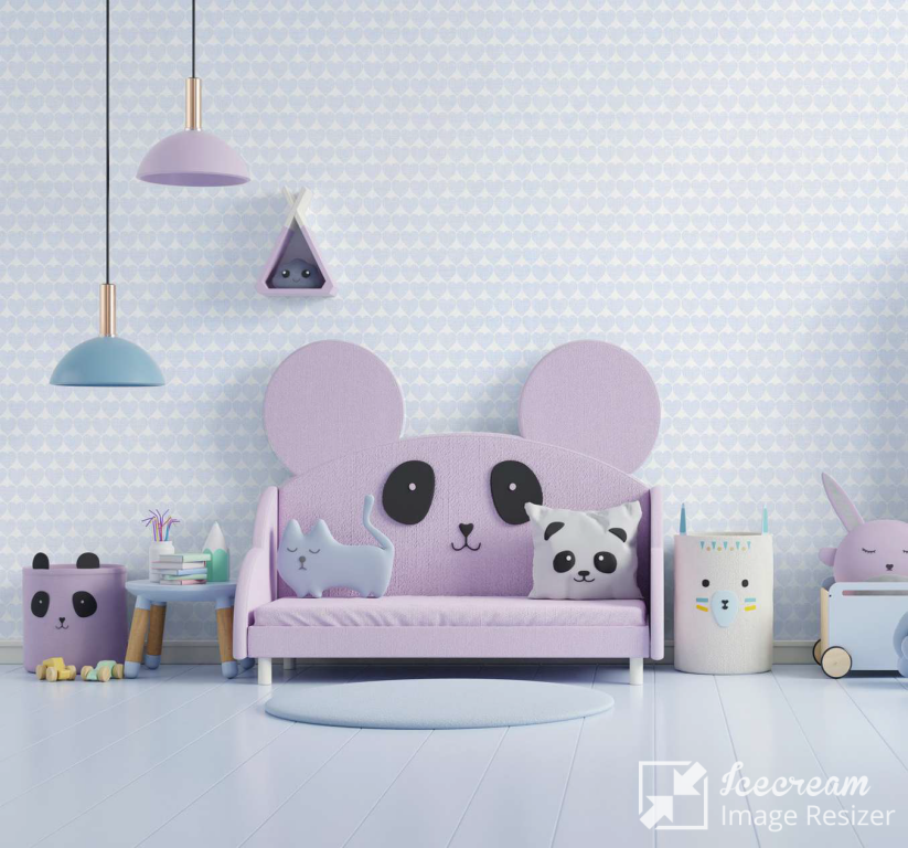 کاغذ دیواری برای اتاق نوزاد