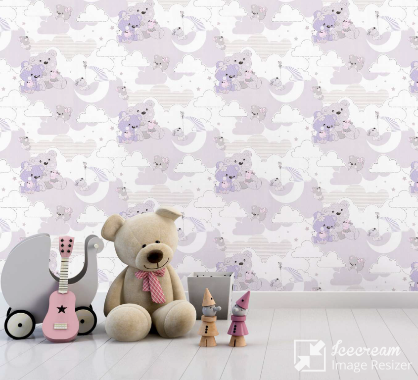 کاغذ دیواری برای اتاق نوزاد