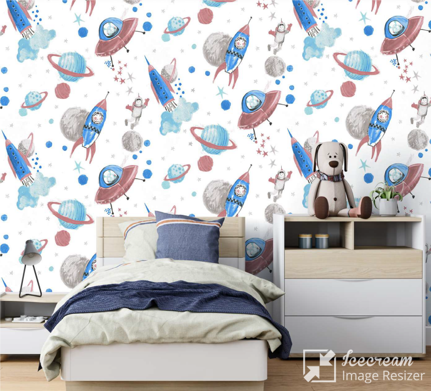 کاغذ دیواری مناسب اتاق کودک دختر و پسر