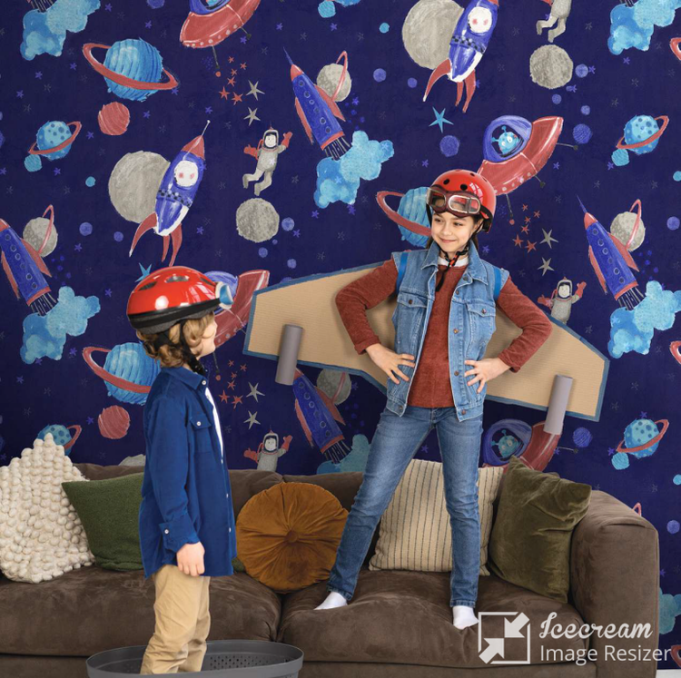 کاغذ دیواری فضایی