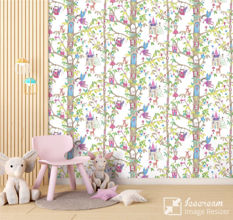 کاغذ دیواری اتاق بچه آلبوم پمپو