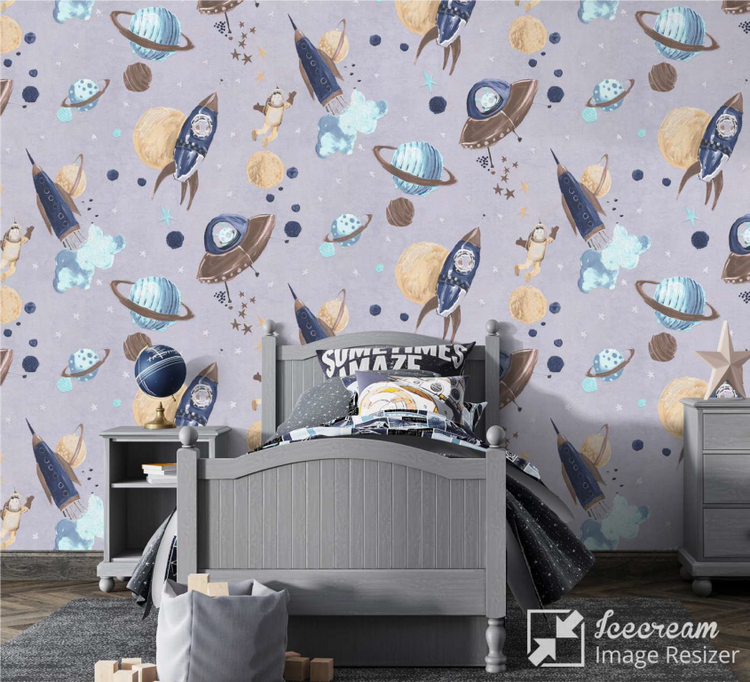 کاغذ دیواری طرحدار کودک