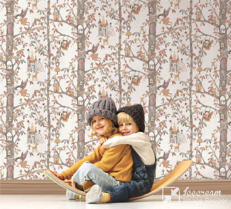 کاغذ دیواری برای اتاق کودک