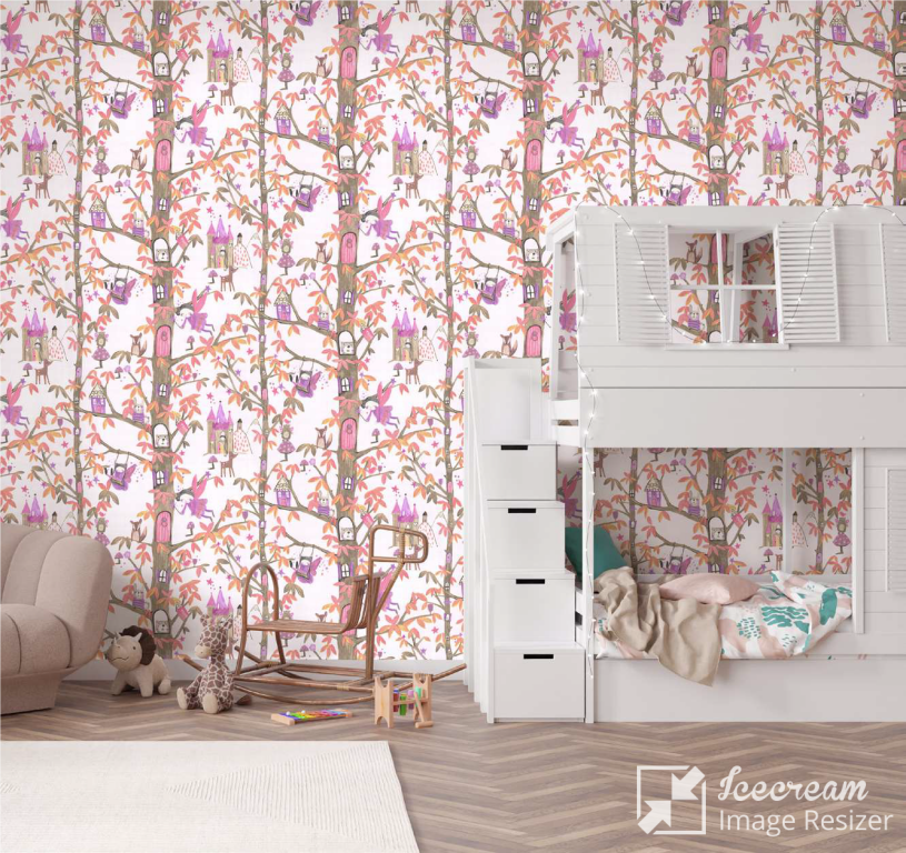 کاغذ دیواری برای اتاق کودک