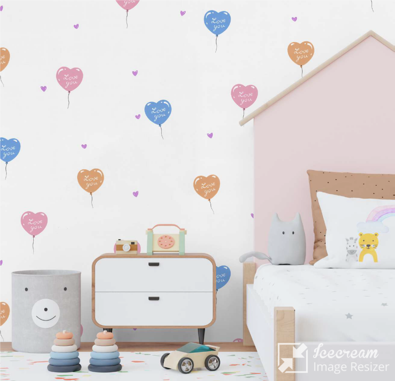 کاغذ دیواری اتاق کودک