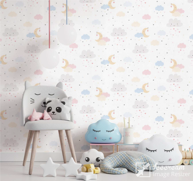 کاغذ دیواری مناسب اتاق کودک دختر و پسر