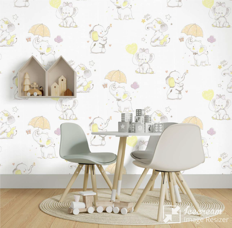 کاغذ دیواری اتاق کودک