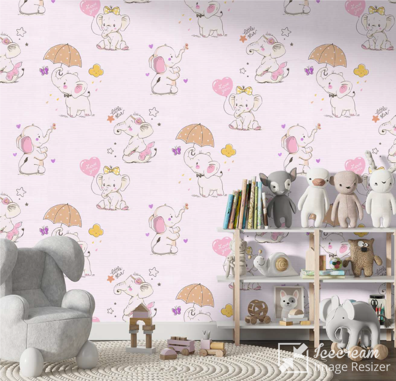 کاغذ دیواری اتاق کودک